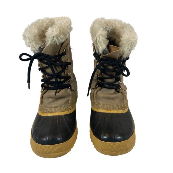 Sorel Manitou Winter Boots Insulated Waterproof Women Size 10 - Picture 5 of 15